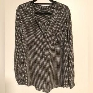 Beautiful Polka Dot Blouse - Lane Bryant SZ 18-20